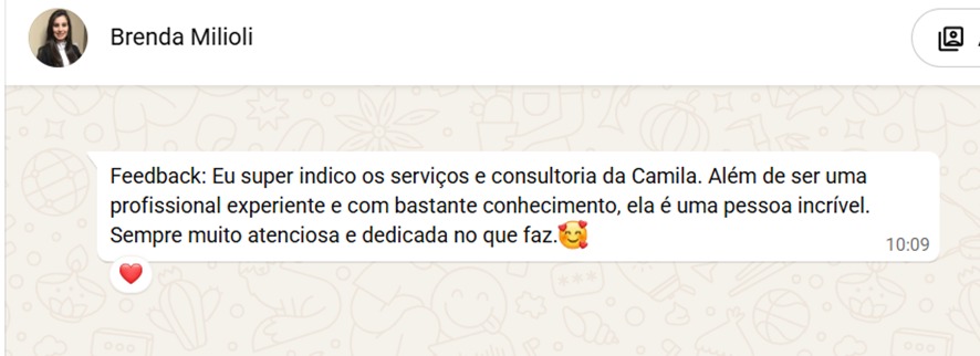 Depoimento de aluna do Desafio Primeira Cliente AV 6